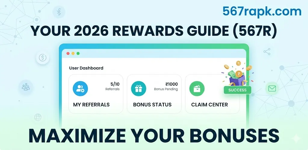 567R referral code and invite reward system