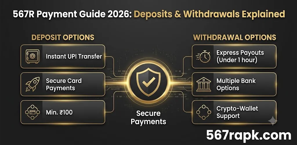 567R secure payment verification and withdrawal process